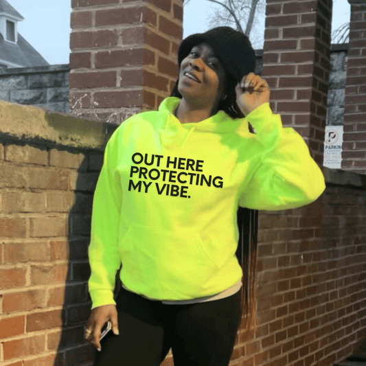 Protecting My Vibe Hoodie