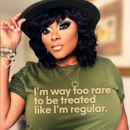Too Rare To Be Treated Regular Tee