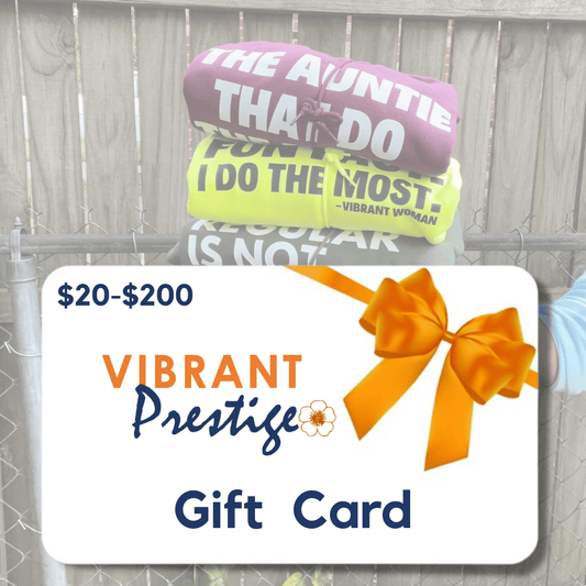 Vibrant Prestige Gift Card